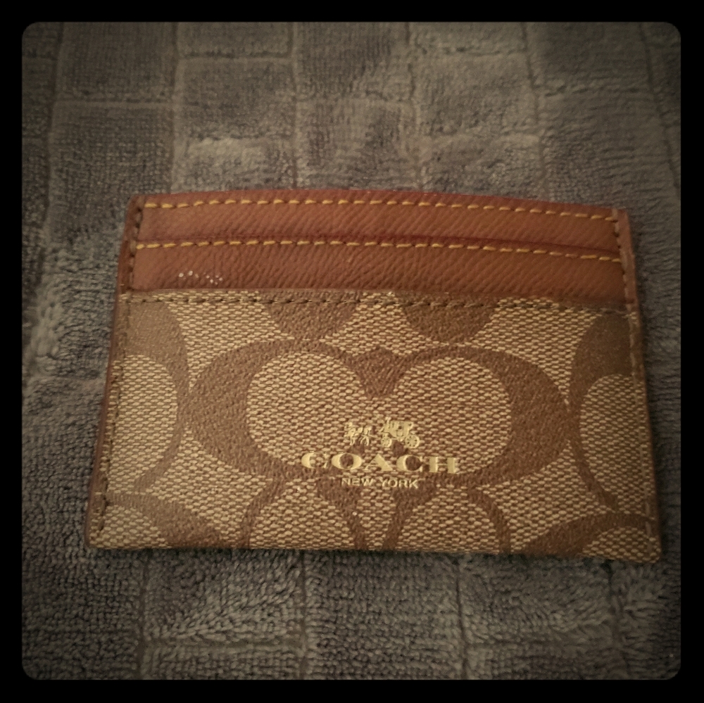 Coach Card Case